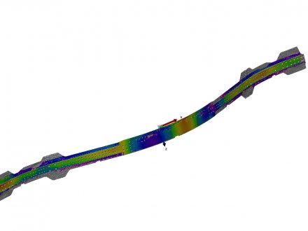 comaprison of scanned data against design data